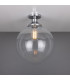 Riad 30cm Globe Ceiling Light Polished Chrome-1