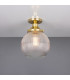 Stanley Holophane 20cm Globe Fitting Polished Brass-1