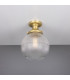 Stanley Holophane 20cm Globe Fitting Satin Brass-1