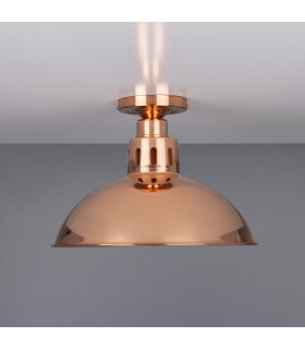 Berlin Vintage Ceiling Fitting Polished Copper-2