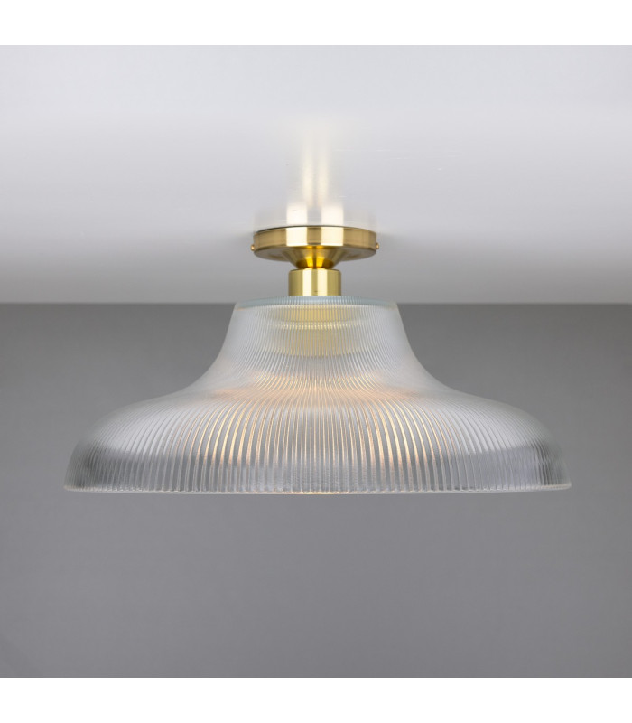 Mono 40cm Railway Flush Fitting Polished Brass-2