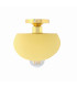 Dodoma Semi Flush Fitting Polished Brass-3