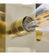 Dodoma Semi Flush Fitting Polished Brass-5