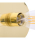 Kigoma Semi Flush Fitting Polished Brass-5