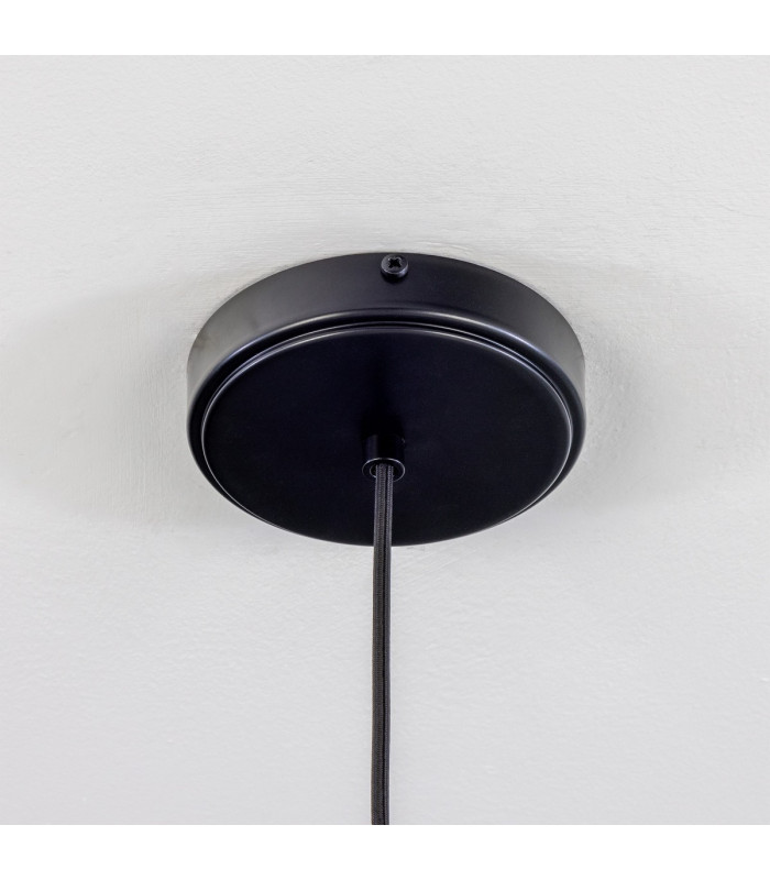 Parva Bathroom Pendant Marbled Matte Black IP44-5