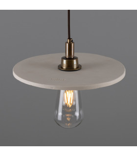 Bog Bathroom Oak Matte White Striped Antique Brass IP44-2