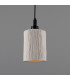 Senna Bathroom Matte White Striped Matte Black IP44-1