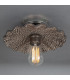Kapok Ceiling Light Black Clay Antique Silver-3