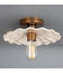 Kapok Ceiling Light Marbled Antique Brass-2