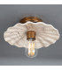 Kapok Ceiling Light Marbled Antique Brass-3