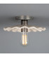 Kapok Ceiling Light Marbled Antique Silver-1