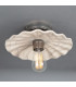 Kapok Ceiling Light Marbled Antique Silver-3