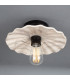 Kapok Ceiling Light Marbled Matt Black-3
