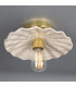 Kapok Ceiling Light Marbled Polished Brass-3