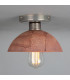 Kauri Ceiling Light Red Iron Antique Silver-1
