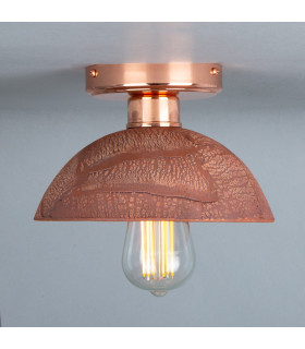 Kauri Ceiling Light Red Iron Polished Copper-1