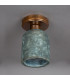 Osier Ceiling Light Blue Earth Antique Brass-2