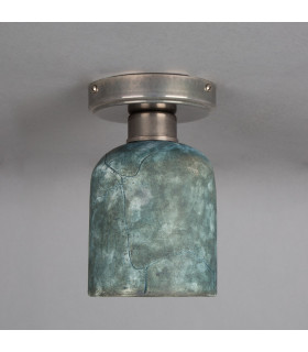 Osier Ceiling Light Blue Earth Antique Silver-1