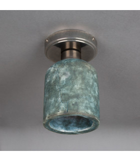 Osier Ceiling Light Blue Earth Antique Silver-2