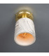 Osier Ceiling Light Marbled Polished Brass-3