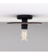 Bog Oak Ceiling Light Black Clay Matte Black-1