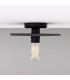Bog Oak Ceiling Light Black Clay Matte Black-2