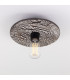 Bog Oak Ceiling Light Black Clay Matte Black-3