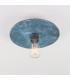 Bog Oak Ceiling Light Blue Earth Antique Silver-3