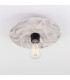 Bog Oak Ceiling Light Marbled Matte Black-3