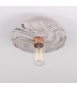 Bog Oak Ceiling Light Marbled Polished Copper-3