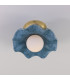 Rivale Ceiling Light Blue Earth Satin Brass Opal-5