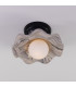 Rivale Ceiling Light Marbled Matt Black Opal-4