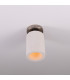 Senna Ceiling Light Matte White Striped Antique Silver-3