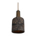 Osier Pendant Black Clay Antique Brass-2
