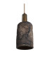 Senna Pendant Black Clay Antique Brass-2
