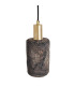 Senna Pendant Black Clay Satin Brass-3