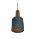 Osier Pendant Blue Earth Antique Brass-2