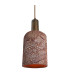 Senna Pendant Red Iron Antique Brass-2