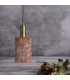 Senna Pendant Red Iron Antique Brass-4