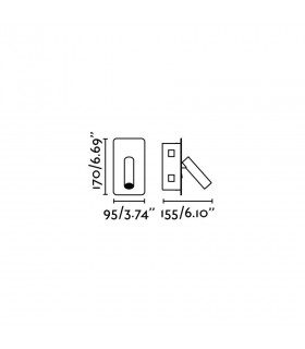 Led White Reading Light High Power 3W 3000K - 2