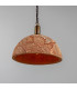 Kauri Dome Pendant 37cm Red Iron Antique Brass-2