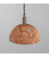 Kauri Dome Pendant 37cm Red Iron Antique Brass-3