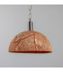 Kauri Dome Pendant 37cm Red Iron Antique Silver-1