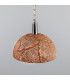 Kauri Dome Pendant 37cm Red Iron Antique Silver-3
