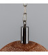 Kauri Dome Pendant 37cm Red Iron Antique Silver-4