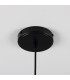 Tilia Ceramic Dome Pendant Matte White Matte Black-4