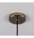 Senna Pendant Matte White Striped Antique Silver-5