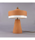 Seville Ceramic TL Terracotta White Antique Brass-1