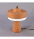Seville Ceramic TL Terracotta White Antique Brass-3