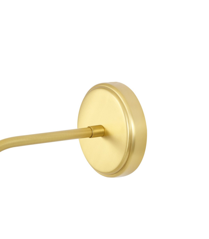 Osier Wall Light Black Clay Satin Brass-4